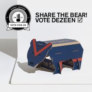 Share the bear! Help Dezeen win a Webby Award