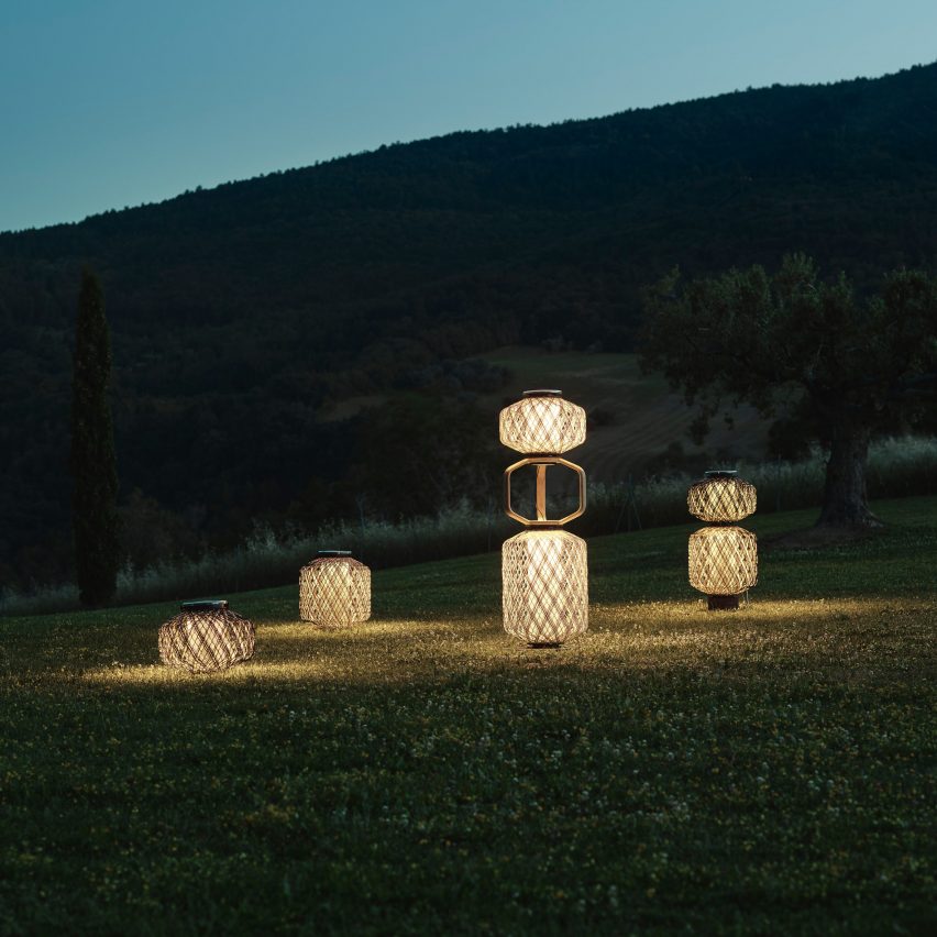 The Others lanterns by Stephen Burks for Dedon