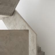 Statement concrete staircase