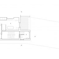 First floor plan of AC Residence