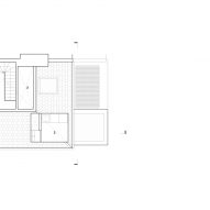 Loft floor plan of AC Residence