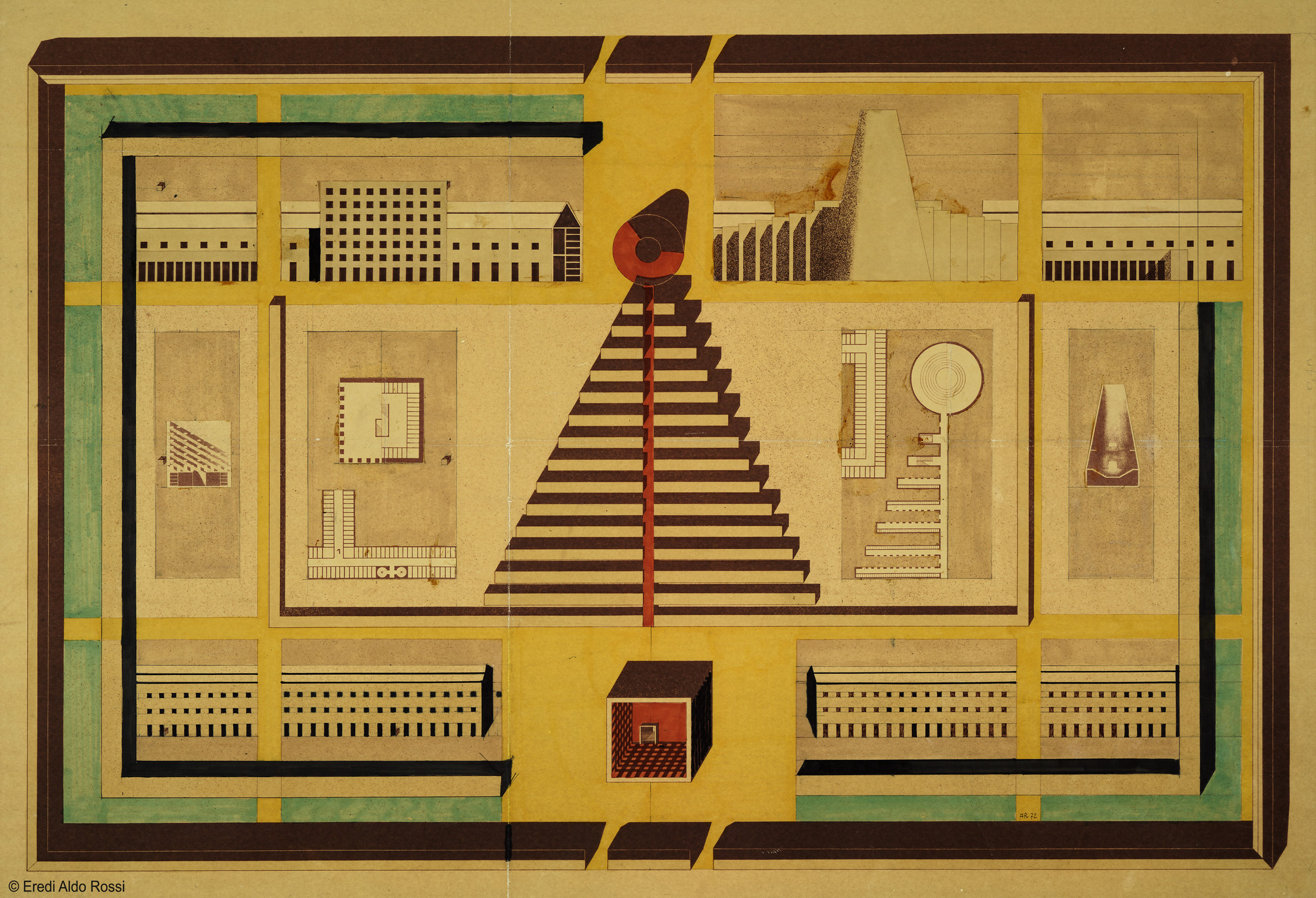 Ten Aldo Rossi projects showcase the scope of his work