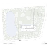 Site plan for AM House