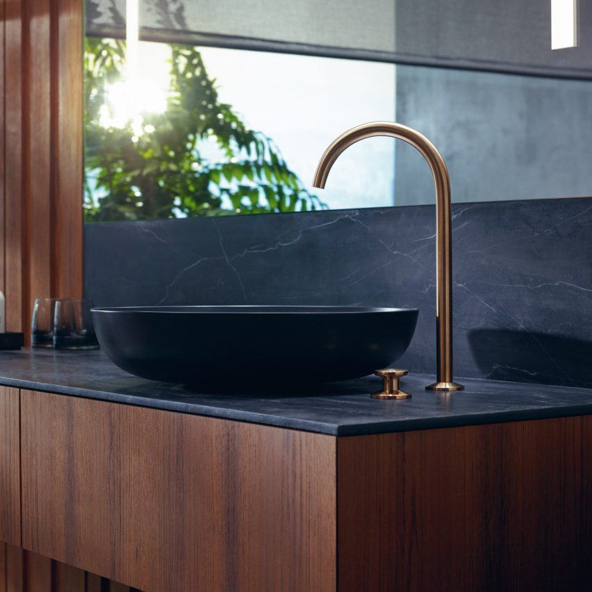 Axor One faucet collection by Barber Osgerby for Axor