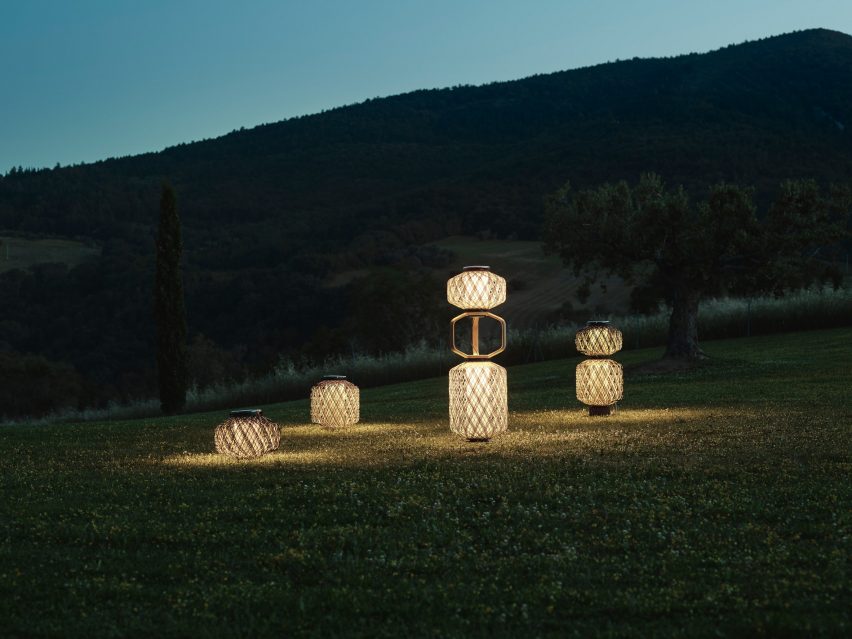 The Others lanterns by Stephen Burks for Dedon