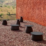Porcini tables by Lorenza Bozzoli for Dedon
