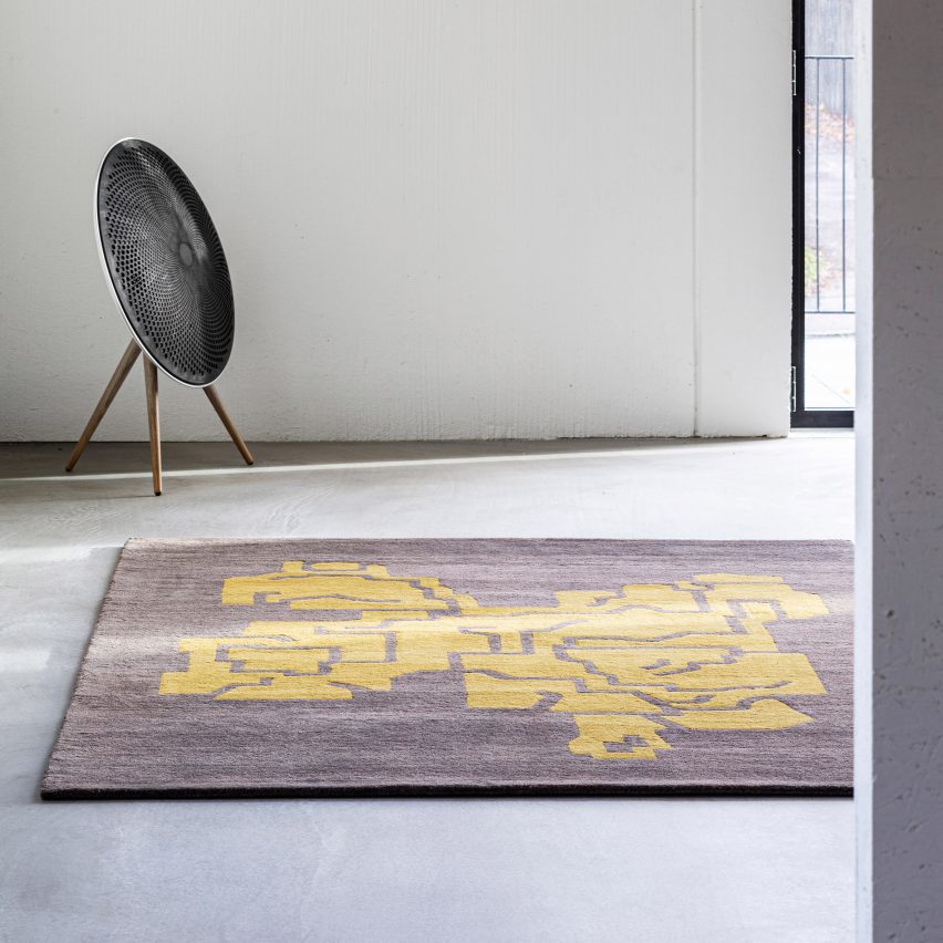 Rug from Fragments 1-5 collection by OEO Studio for Massimo