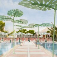 Pool of the Goodtime Hotel by Ken Fulk for Pharrell Williams and David Grutman