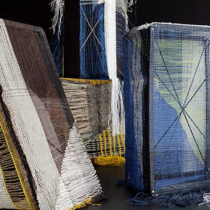 3D textiles could "replace concrete and cement" in construction says Hella Jongerius