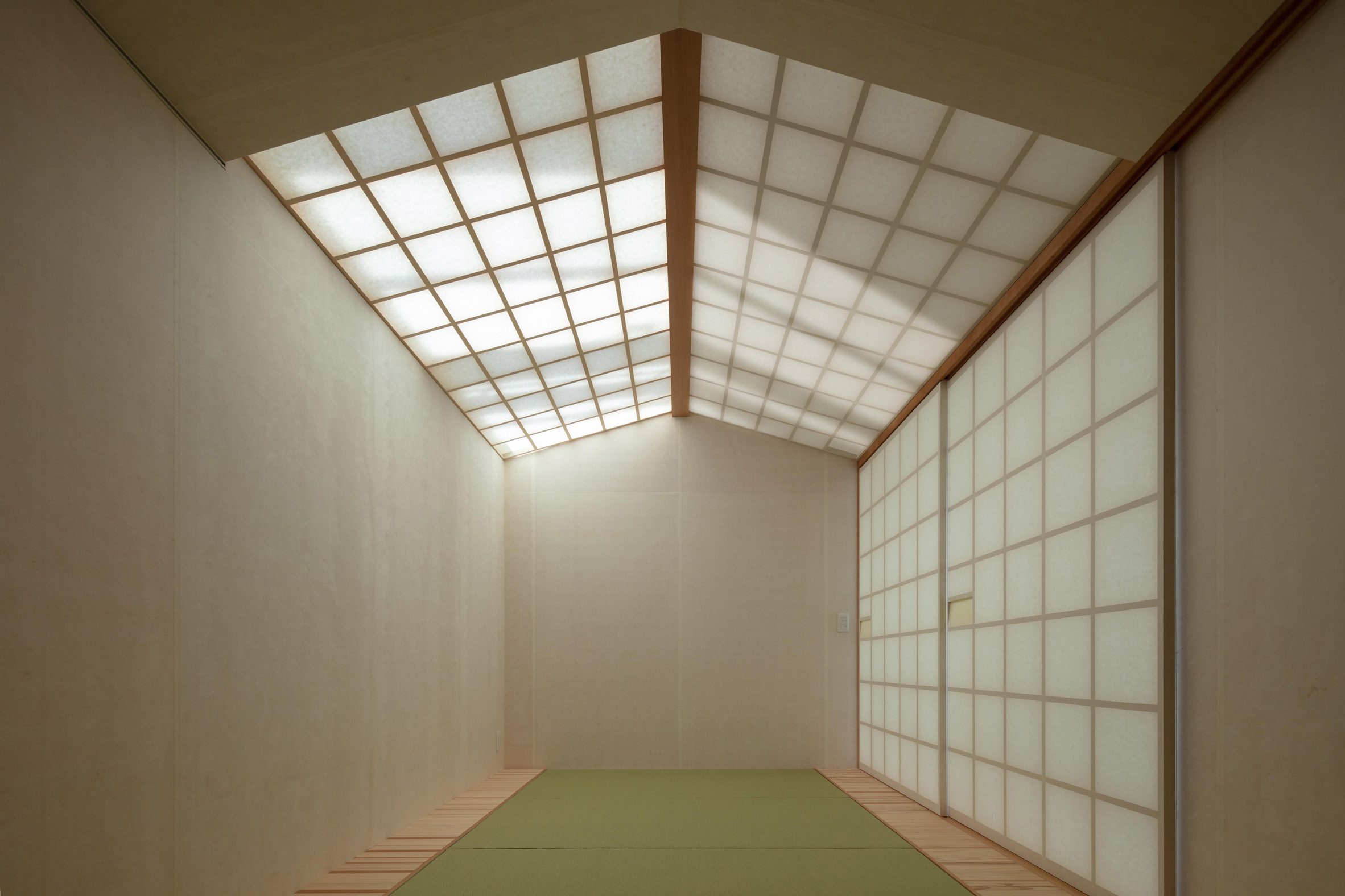 A Japanese tatami room