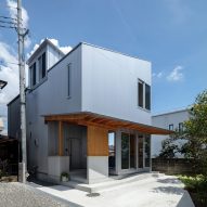 The exterior of Margin House in Japan