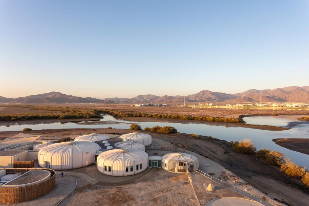 Hopkins Architects designs Khor Kalba Turtle Wildlife Sanctuary in Sharjah