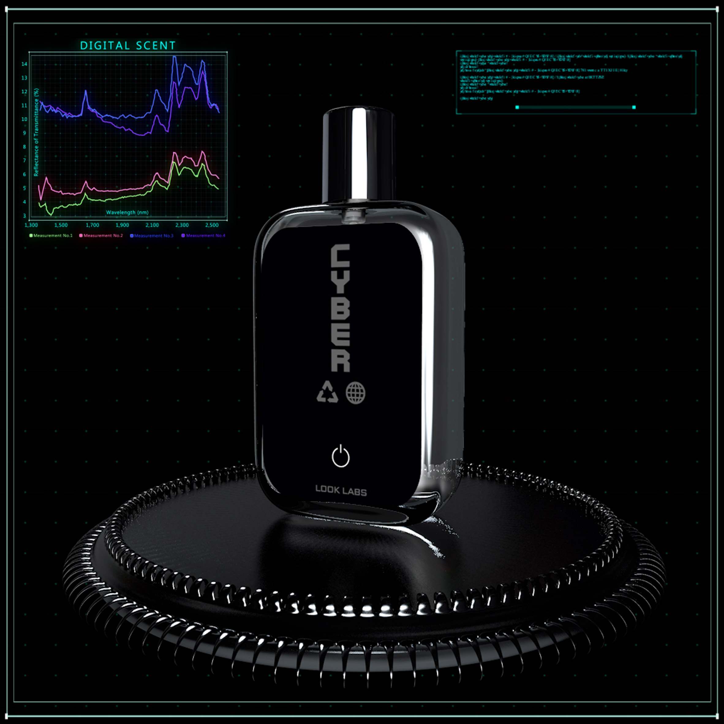 Cyber Eau de Parfum NFT by Look Labs