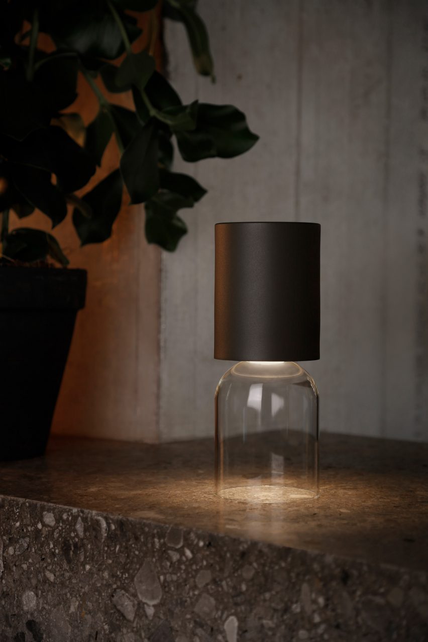 Nui mini light by Luceplan in an interior