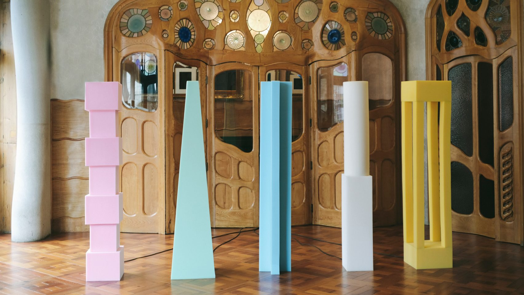 Max Enrich Sculpts Lamps From Upholstery Foam For Gaudís Casa Batlló 4846