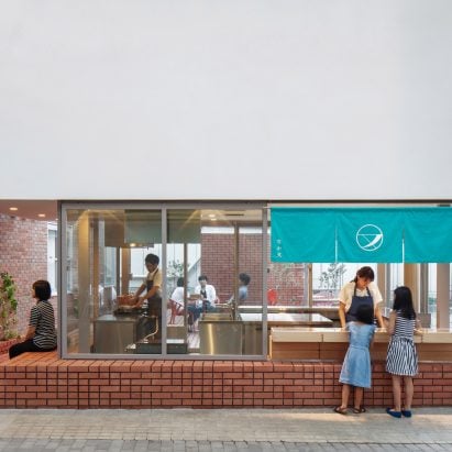Schemata Architects designs tiny Nakamata sweet shop in Maebashi