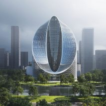 O-Tower，由BIG设计的杭州无限循环摩天大楼