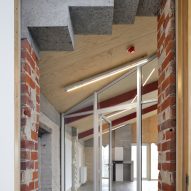 The interiors of the Paddenbroek Education Centre