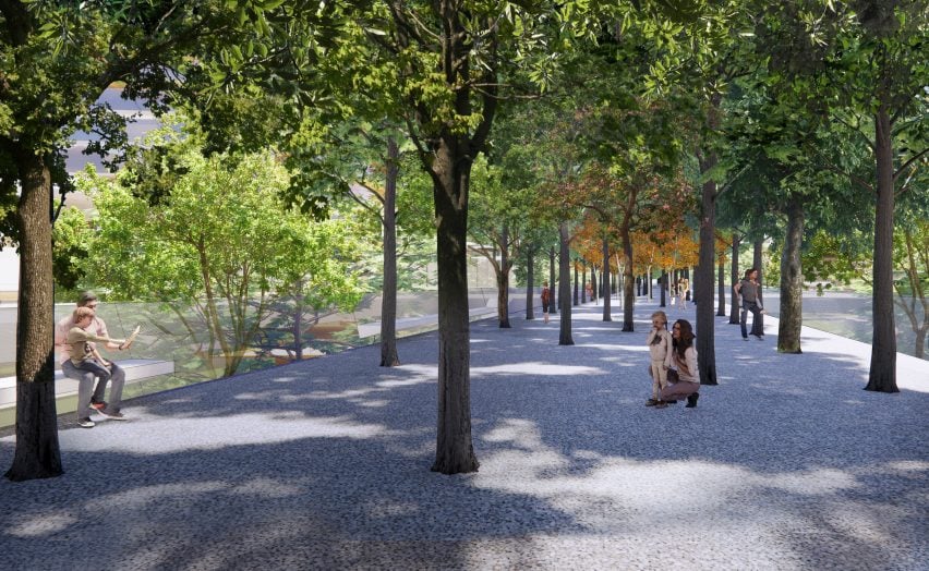 Parco Romana Green Neighbourhood will have an elevated linear park 