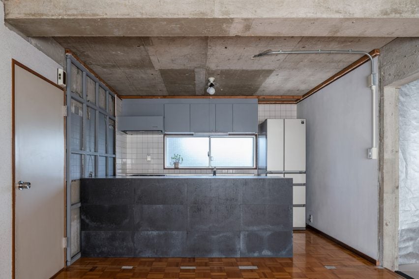 Kitchen in Reception House by Nanometer