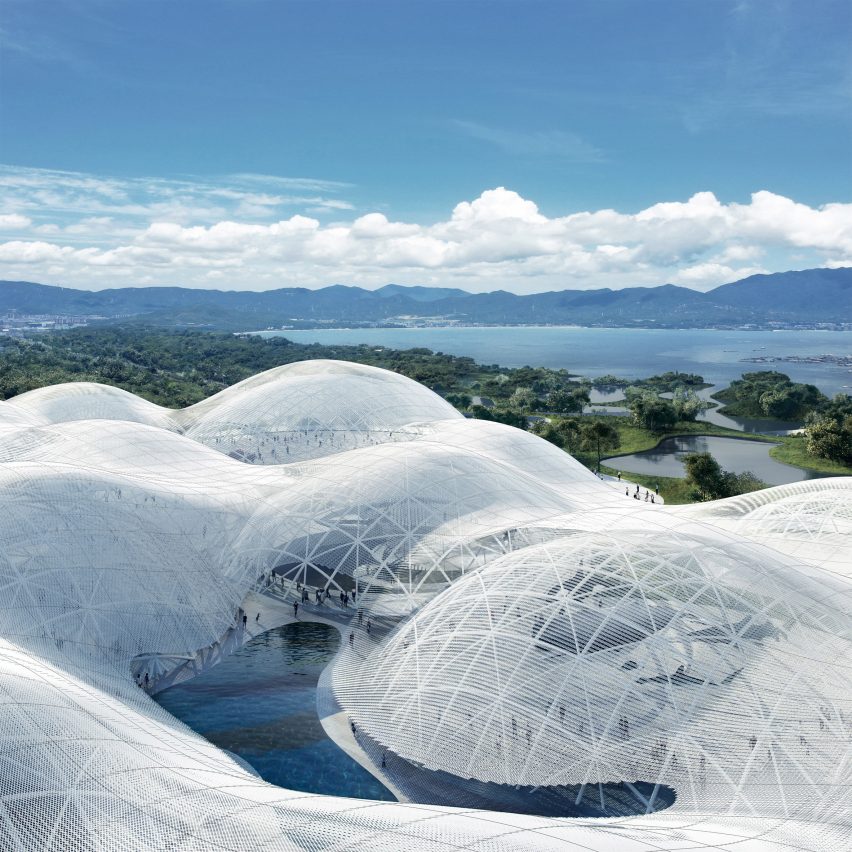 SANAA designs cloud-like structure for Shenzhen Maritime Museum