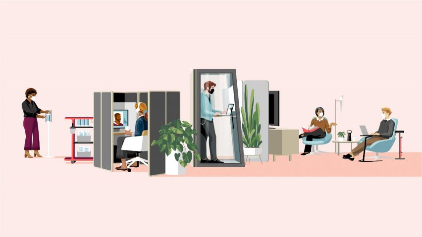 Illustration for Steelcase Global Report