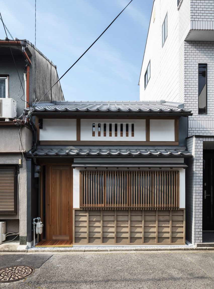 Old row house in Kyoto