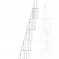 Roof plan of The Aya by Studio Twenty Seven Architecture and Leo A Daly