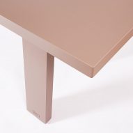Trestle outdoor table