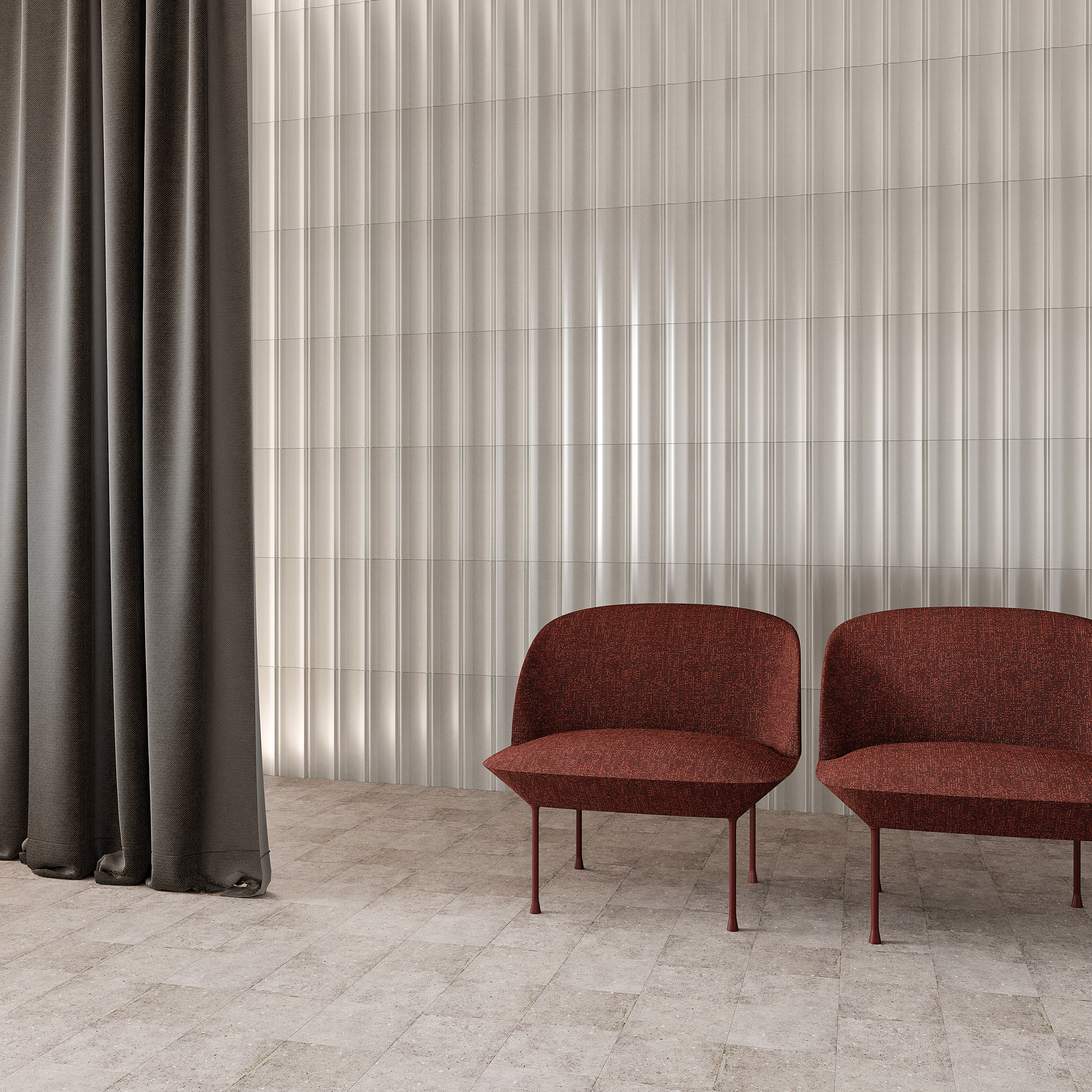Bow tile collection by MUT Design for Harmony