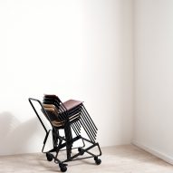 Stacked Lynderup chairs