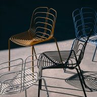 Wired chairs by Michael Young for La Manufacture