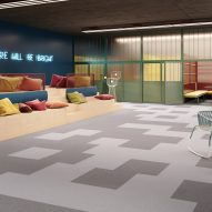 Art Intervention carpet tiles by IVC Commercial