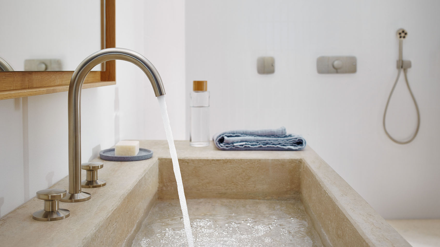 AXOR minimalist collection of faucets by and