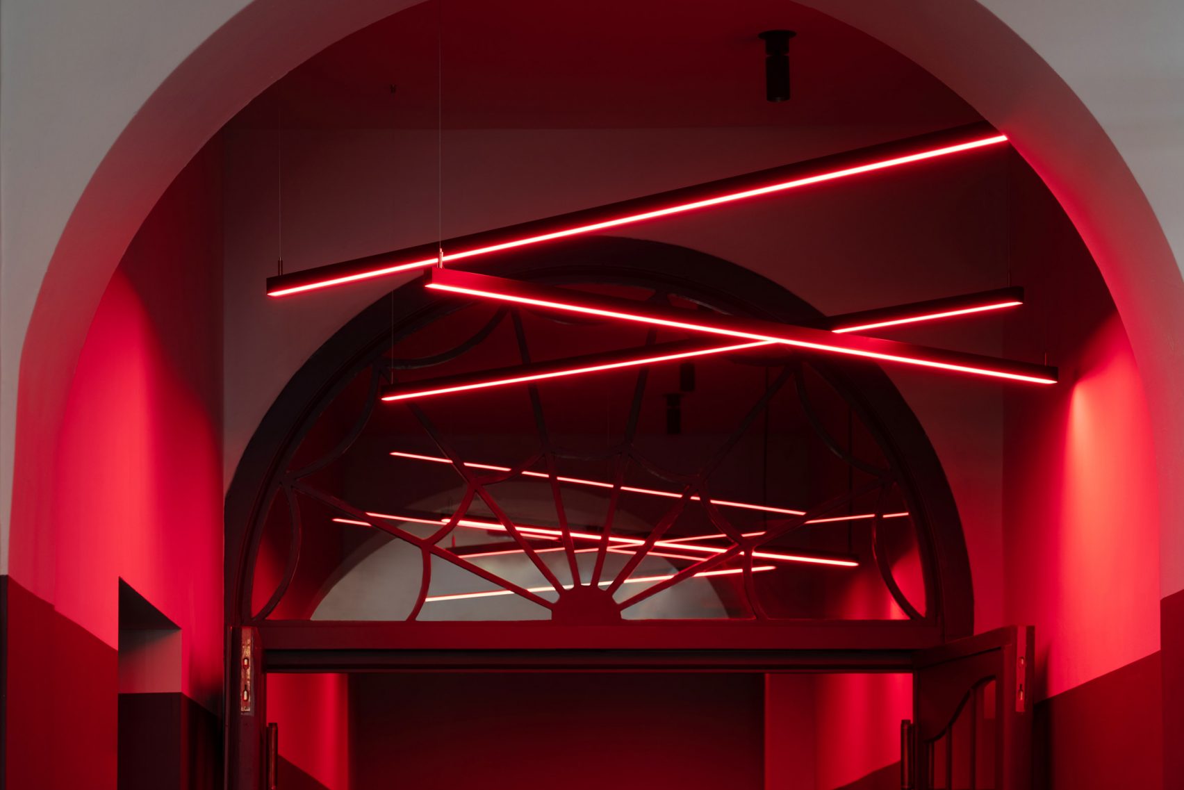 Batek Architekten Transforms Blauer Stern Cinema With Saturated Colours