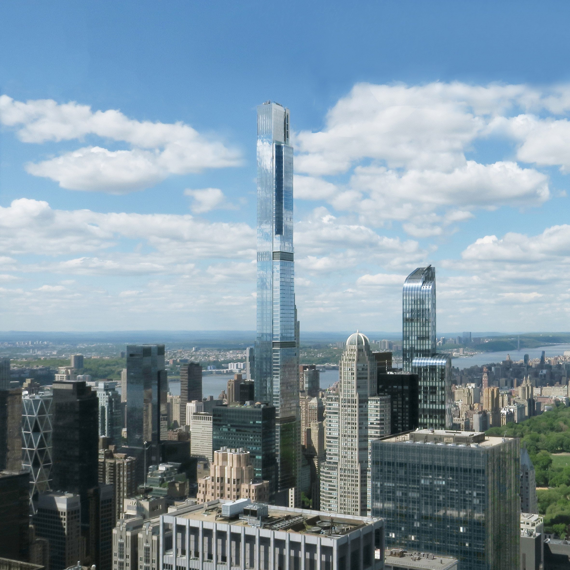 Photos Show Supertall Skyscraper Central Park Tower Nearing Completion