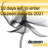 Twenty days left to enter Dezeen Awards 2021