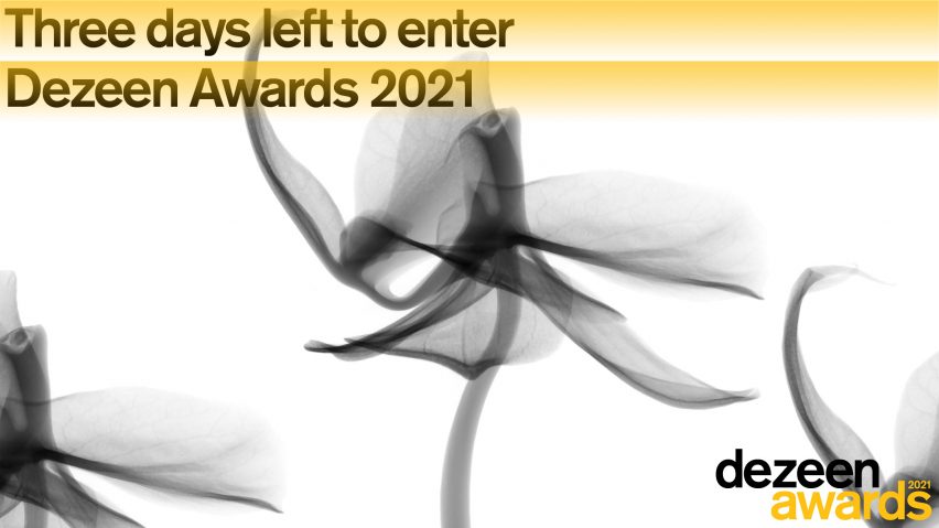 Dezeen Awards 2021 3 days left to enter