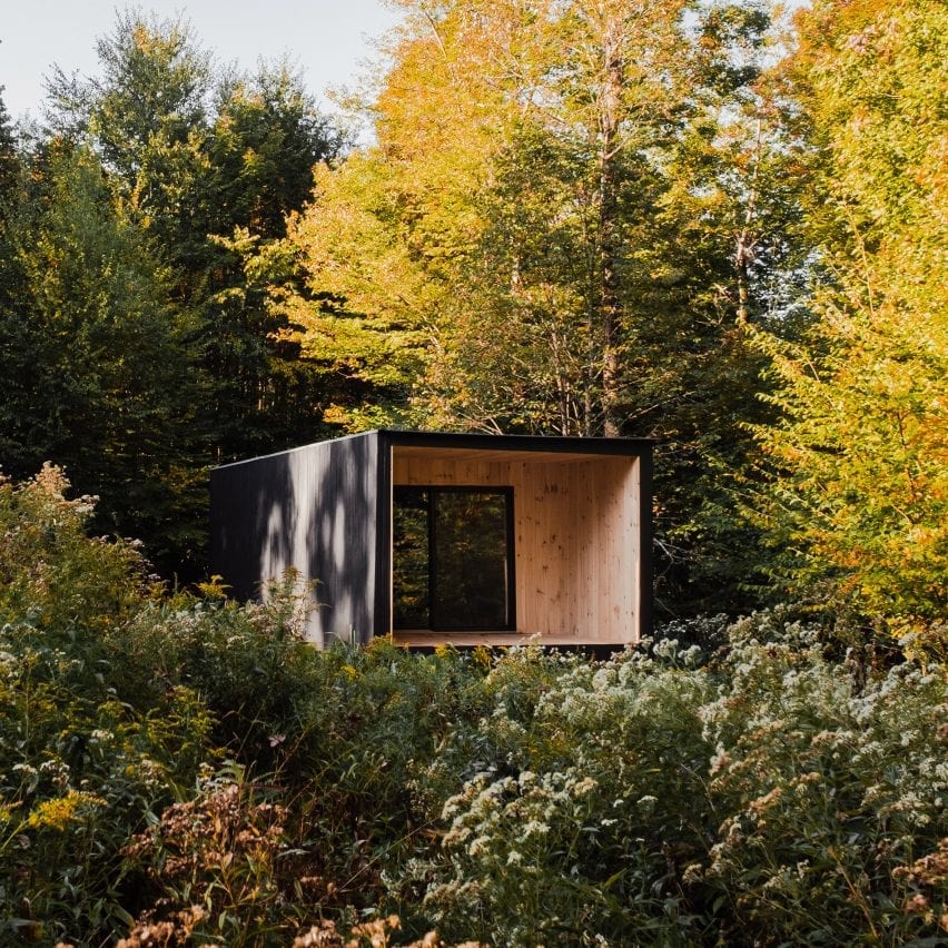 Marc Thorpe designed an off-grid house in Upstate New York
