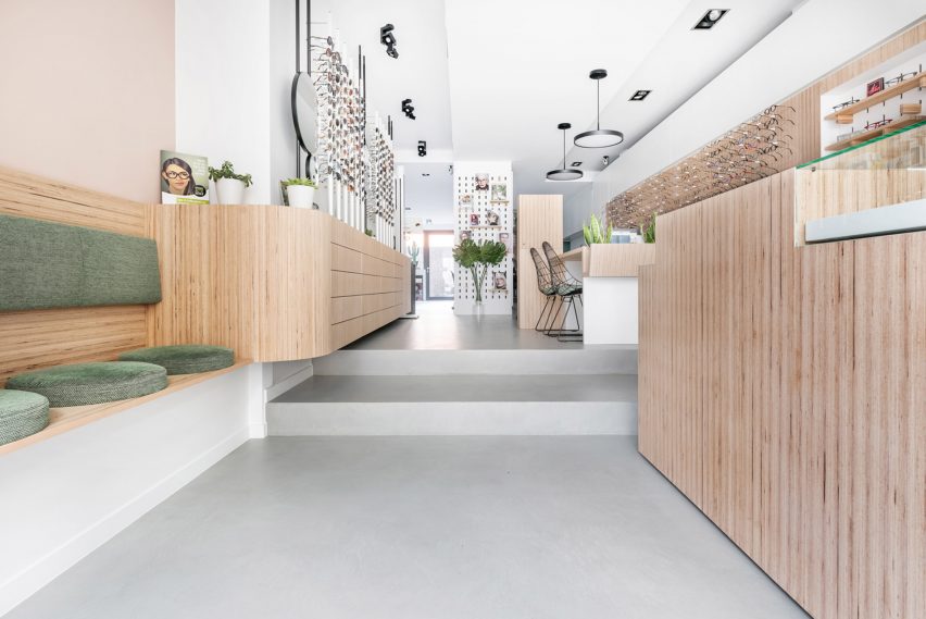 Ideal Work showcases finishes and flooring on Dezeen Showroom