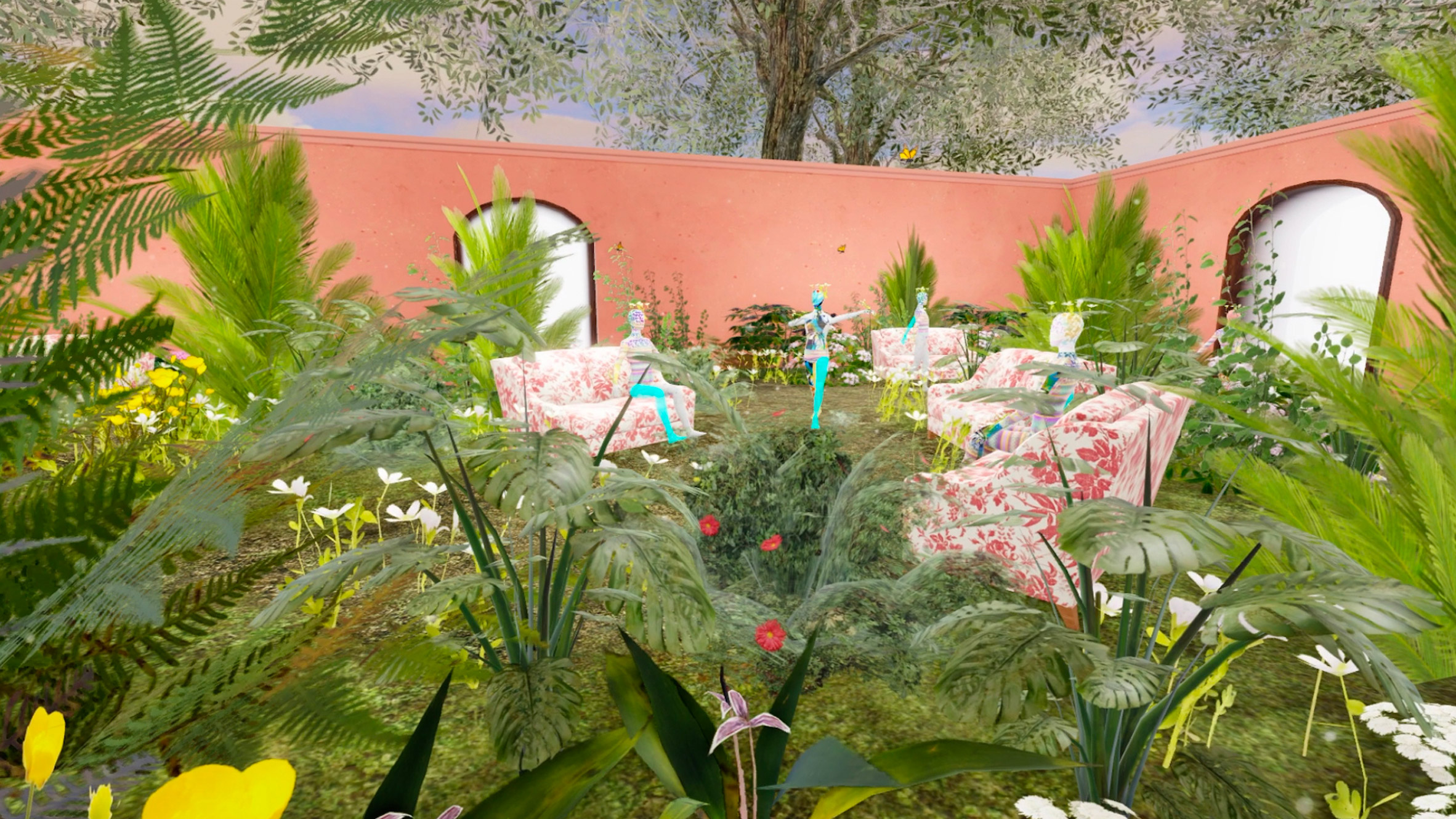 Gucci hosts virtual garden in online game Roblox to mark its centenary