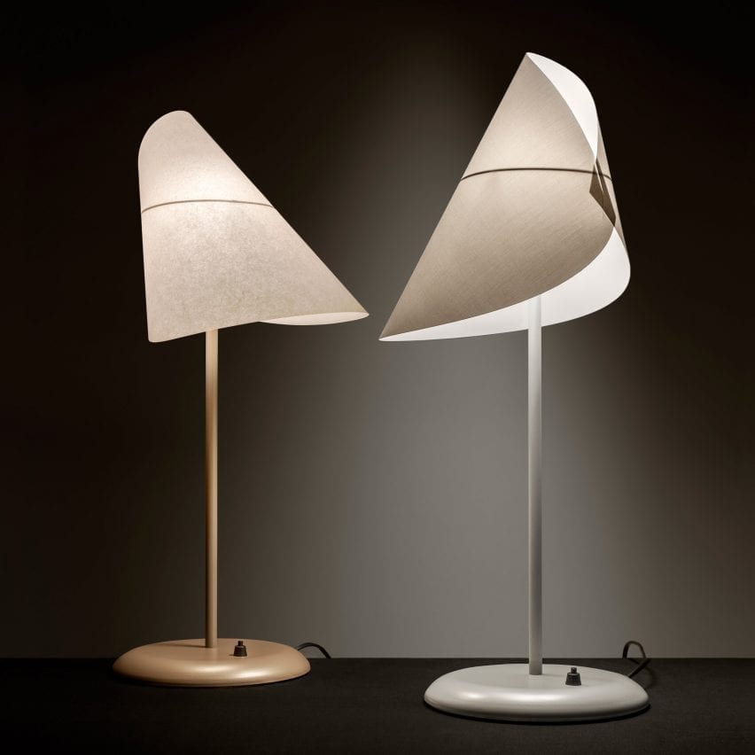 A pair of sculptural table lamps by Man Ray