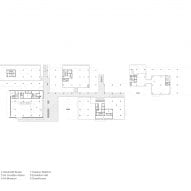 First floor plan of Pingshan Art Museum by Vector Architects