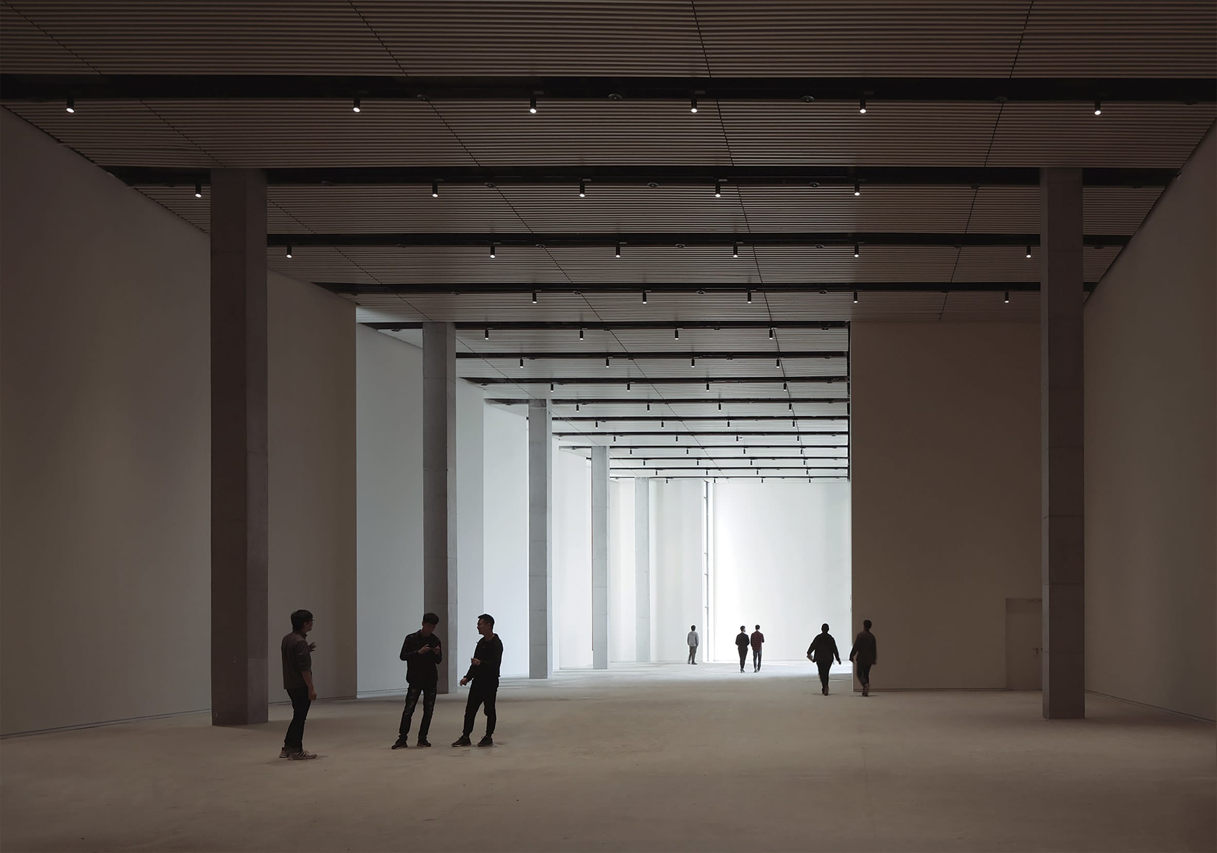 Gallery in Pingshan Art Museum by Vector Architects