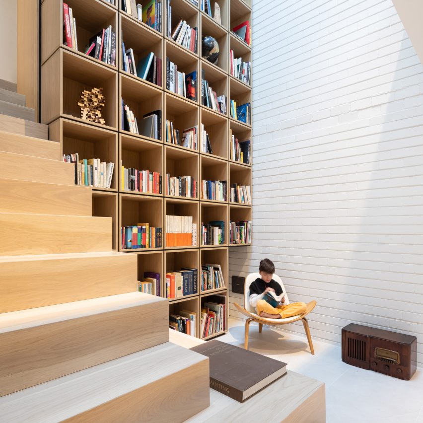 RSAAW adds double-height library during Vancouver home renovation