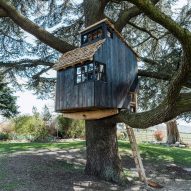 Rumah pohon di Hertfordshire oleh Sebastian Cox