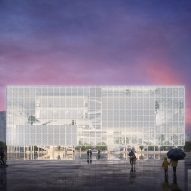 Sou Fujimoto designs Shenzhen exhibition complex with transparent facade