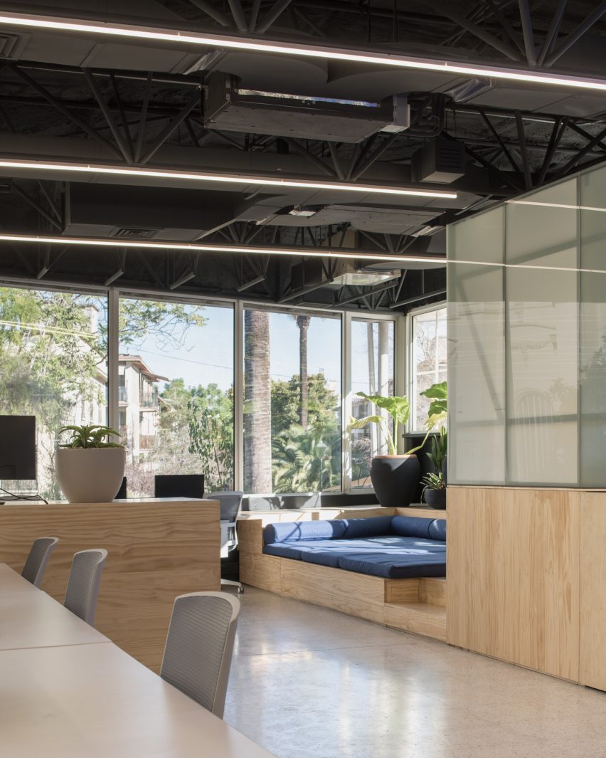 Fintual's office has airy spaces