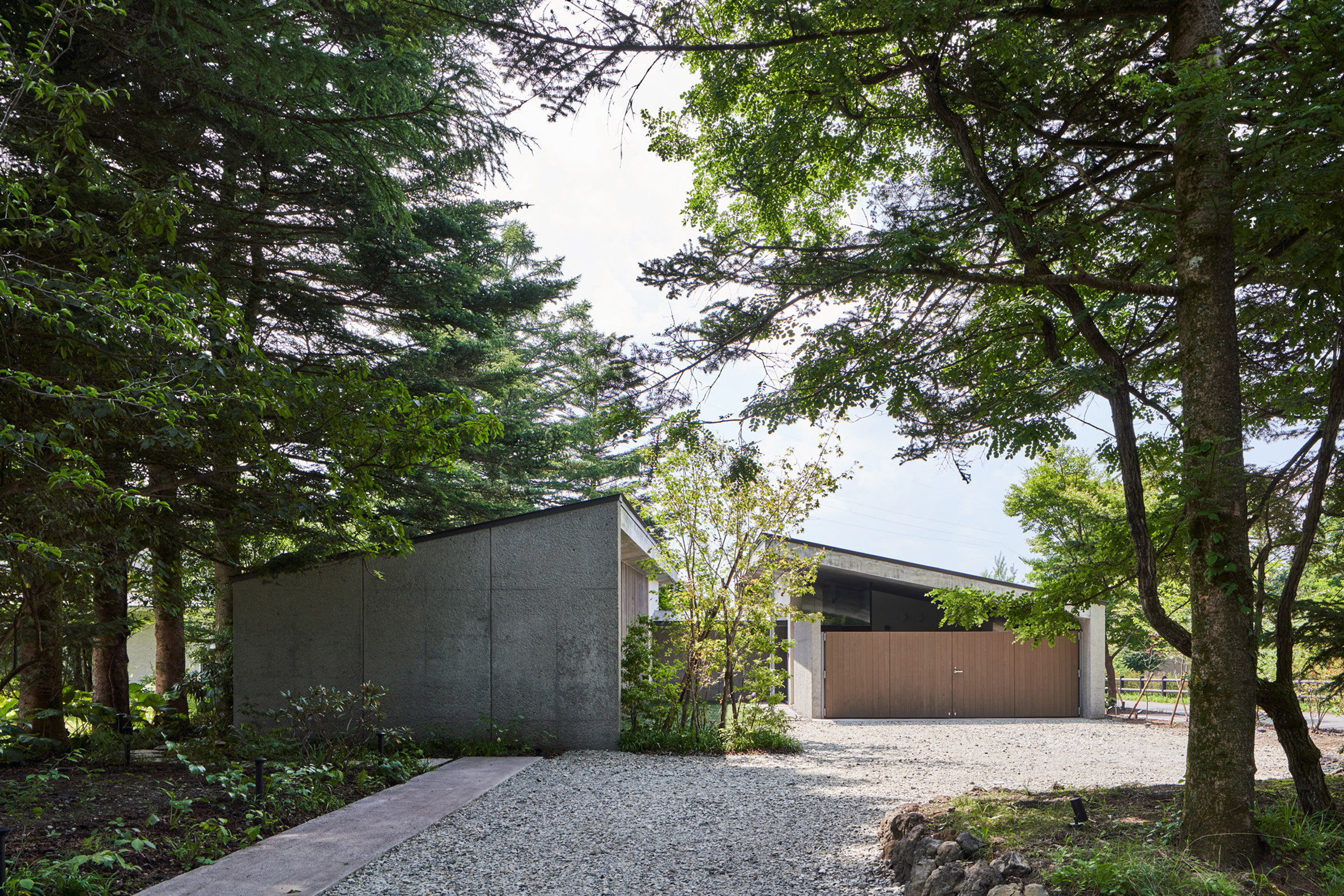 Facade of Symbiotic House for Life After Retirement by READ & Architects