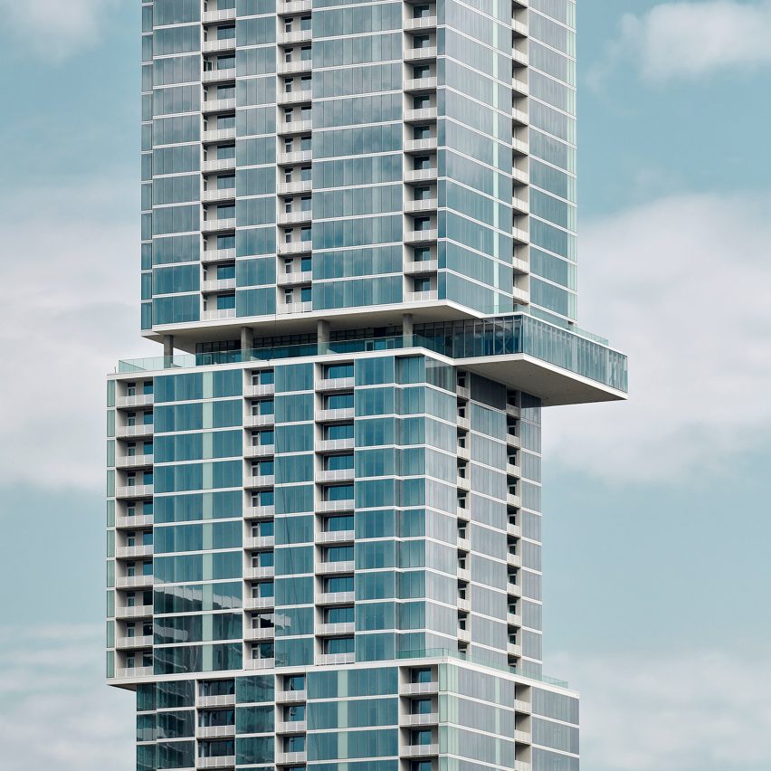 Rhode Partners builds Austin's tallest skyscraper from cantilevered glass